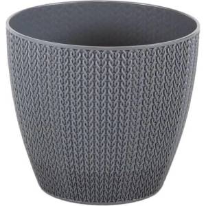 Serinova Саксия Serinova Sumela 2, 5 л, антрацит, Ø17, 3 см, SML3