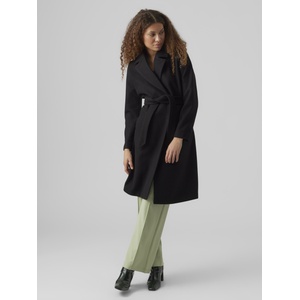 VERO MODA Дамско вълнено дълго пальто черно Vero Moda | Cheren | ЖЕНИ | L