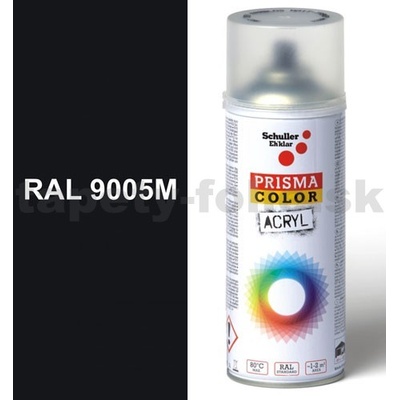 Schuller Ehklar PRISMA COLOR Lack Spray akrylový sprej 91004 čierná matná 400 ml