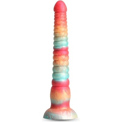 NS Novelties Гъвкаво анално дилдо с релеф Colours Stacked RG 9