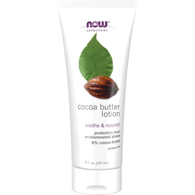 NOW Foods Cocoa Butter Lotion | Soothe & Nourish [237 мл]