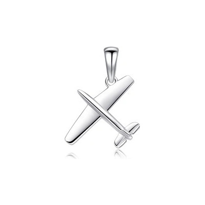 NUBIS® Stříbrný přívěšek letadlo NB 4566