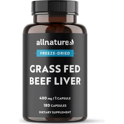 Allnature Grass fed beef Live 180 kapsúl