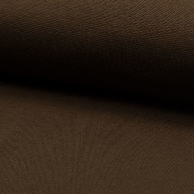 Náplet hladký RIB 1/1, hnedý, š.70