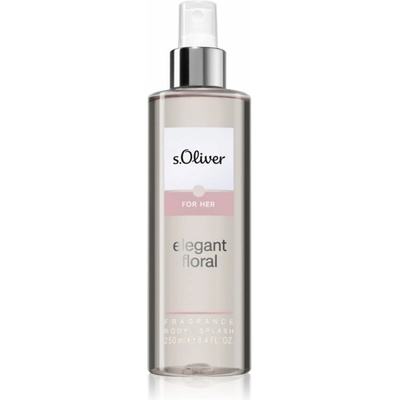 s.Oliver Elegant Floral For Her tělový sprej pro ženy 250 ml