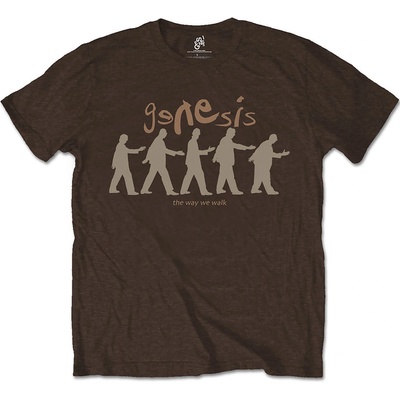 Genesis tričko The Way We Walk hnedé