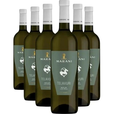 Marani TELAVURI bílé suché víno 12% 6 x 0,75 l (holá lahev)