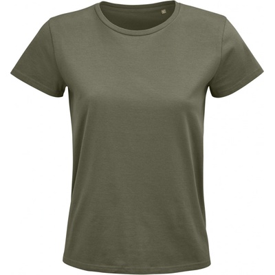 SOĽS Pioneer Women Dámske triko SL03579 Khaki
