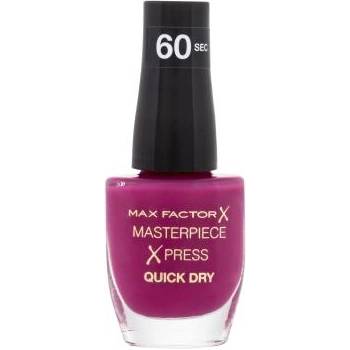 MAX Factor Masterpiece Xpress Quick Dry бързосъхнещ лак за нокти 8 ml нюанс 360 Pretty As Plum