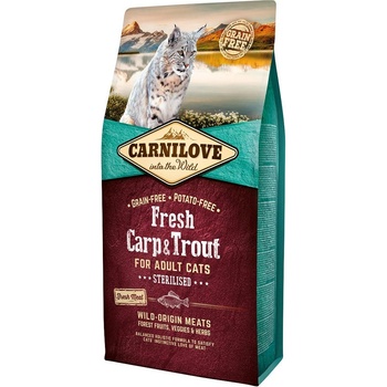 CARNILOVE Fresh Carp Trout Adult Cat 6 кг