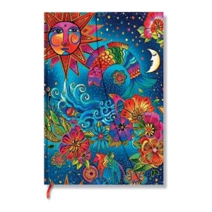 Paperblanks Celestial Magic Whimsical Creations Sketchbooks Grande Sketchbook Elastic Band 112 Pg 200 GSM