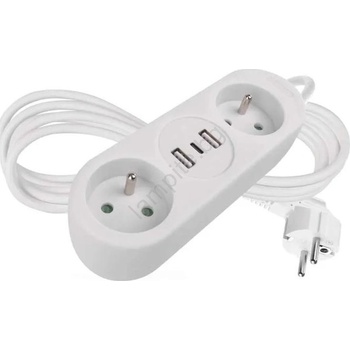 EMOS 2 Plug + 3 USB 1,4 m (EMS1347)