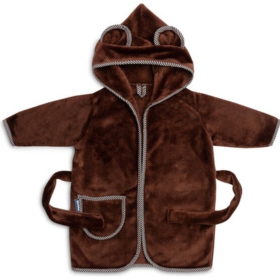 SENSILLO Dětský župan župánek Medvídek pudrově růžový