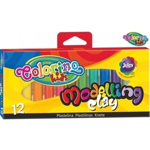 Colorino Пластилин Colorino 12 цвята