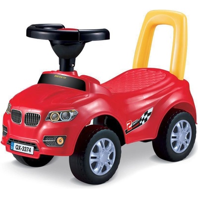 Wiky auto s opěradlem 53 cm Červené