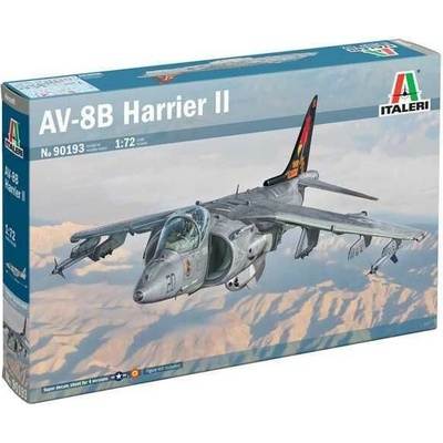 ITALERI Model Kit letadlo 90193 AV-8B Harrier II 1:72
