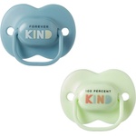 Tommee Tippee Ортодонтични залъгалки Tommee Tippee - AnyTime, 6-18 м, 2 броя, Kind, синя/зелена (433544) - baby