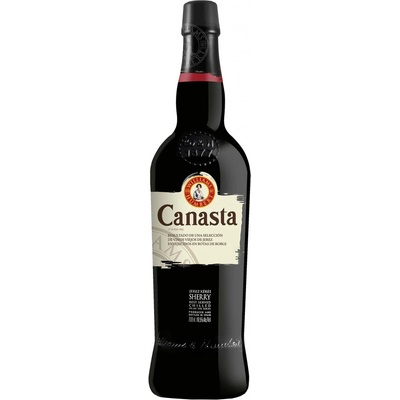 Sherry Canasta Cream Superior Sweet sladké 19,5% 0,75 l (čistá fľaša)