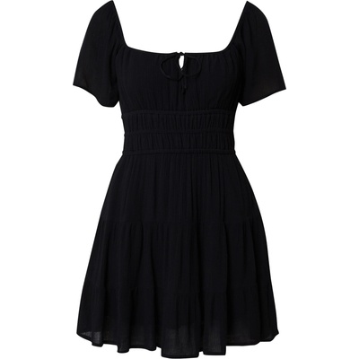 Hollister Лятна рокля черно, размер xs