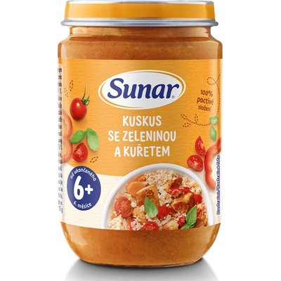 Sunar Kuskus se zeleninou a kuřetem 190 g – Zboží Dáma