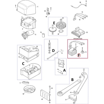 SPEG067A00 set trafa pre POP