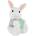 Studio Pets Плюшена играчка Studio Pets - Зайче с цветна блузка Бунбун, 16 cm (6540)