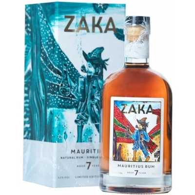 Zaka Mauritius 7y 42% 0,7 l (kartón)
