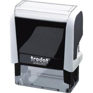 TRODAT Печат TRODAT Printy 4.0 4912 бял корпус черен тампон 4912FE/F (4912FE/F)