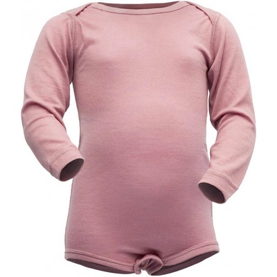 Detské body Devold BREEZE BABY ružová