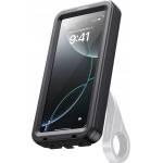 Baseus Водоустойчив калъф PrimeTrip VB1 RainShield (C0013D01) - Baseus - за магнитна стойка за колело, 6.9" - Черно