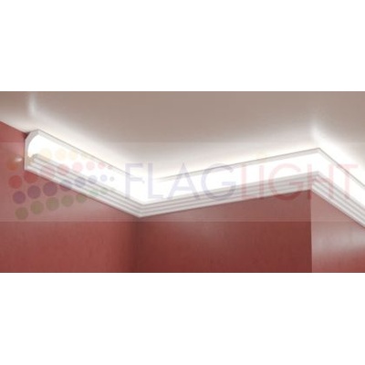 Ld-01.3 Декоративен профил за скрито led осветление ► 2метра (ld01.3)