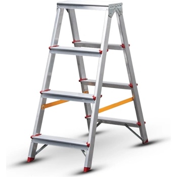 Bormann Алуминиева двустранна стълба Bormann Pro BHL9035, 2х4, 80, 4 см, 150 кг (051404) (051404)