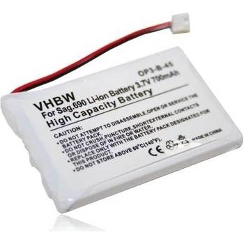 Image 1 of VHBW Батерия за Sagem 690, 700 mAh (800104391)