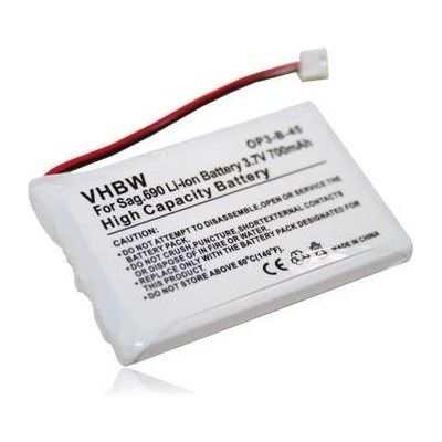 VHBW Батерия за Sagem 690, 700 mAh (800104391)
