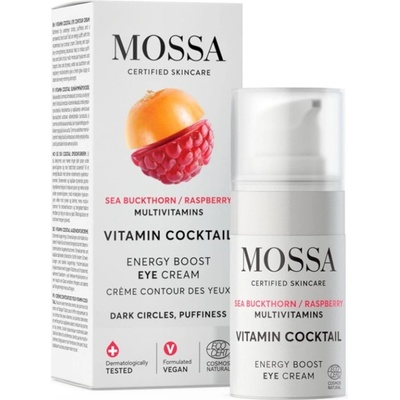 Energizující intenzivní oční krém (Vitamínový koktejl) Mossa 15 ml