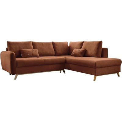 Miuform Оранжев ъглов разтегателен диван десен ъгъл Scandic Lagom - Miuform (Lagom 2QBKL-HAEECR MAS409)