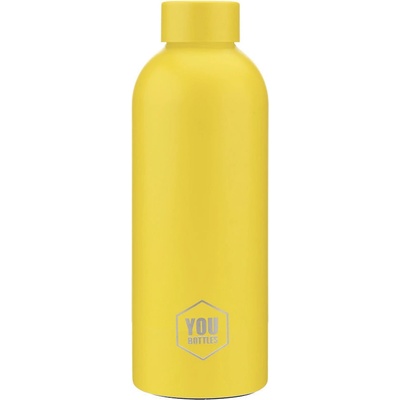 You Bottles Termoláhev na pití Dual Pastel žlutá 500 ml