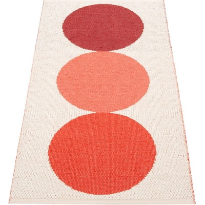 Червен и кремав килим за открито и закрито 70x140 cm Otto Berry - Pappelina (OTT2B714)