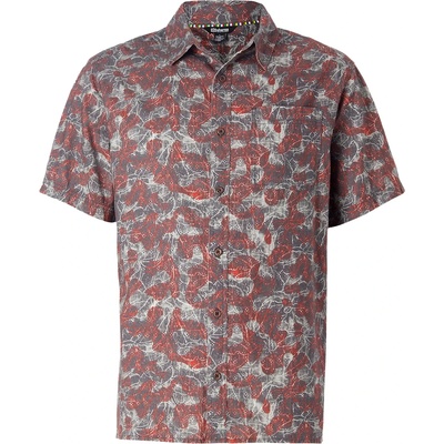 Sherpa Мъжка риза с копчета Sherpa Tharu Voyage S/S Shirt - Kharani Botanical (033-2900-0211)
