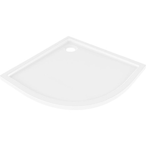 Mexen Flow полукръгъл плитък душ поддоне 90 x 90 cm, бял гланц - 46Q109090 (46Q109090)