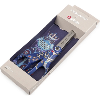 Nůžky Fiskars délka 21 cm designové Varianta: 3 (1490) modrá, Balení: 1 ks 61733/160290/286516