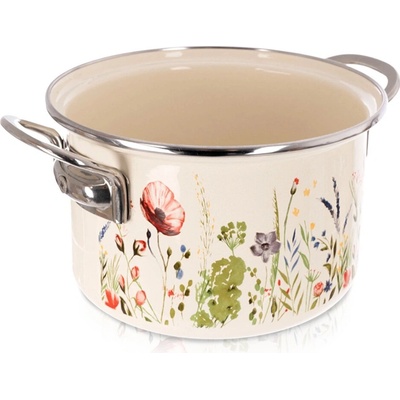 Orion Hrnec MÁK Lem 2 l 18 cm smaltovaný plech, nerezová ocel, kov mix, 8592381268060