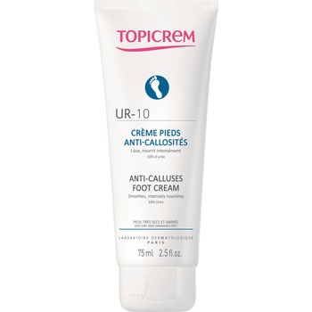 Image 1 of Topicrem UR-10 Подхранващ крем за крака Anti-Calluses, 75 ml