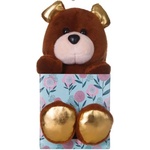 Fluffii Плюшена играчка Fluffii - Мече подарък (F-2124) - baby