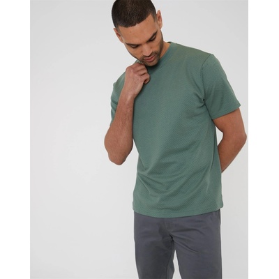 Threadbare Тениска Threadbare Men's Regular Fit Lynton T-Shirt - Dark Forest