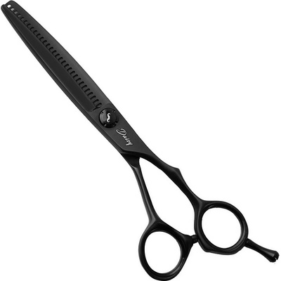 Mr. Mustache Efilačné nožnice Noir Daisy 6,0"