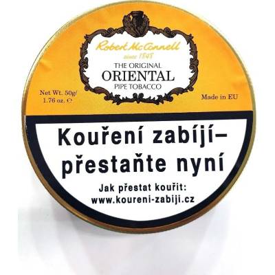 Robert McConnell Dýmkový tabák Oriental 50g