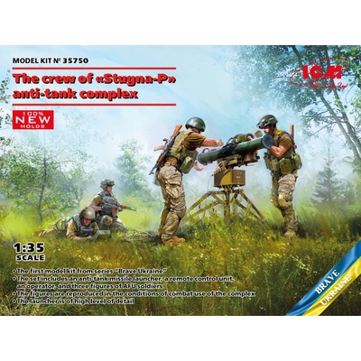 ICM The crew of 'Stugna P' Anti tank complex 1:35