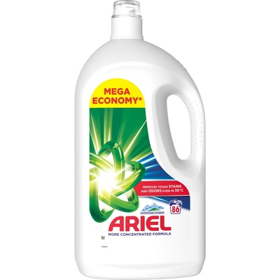 Ariel prací gel Mountain Spring 3,87 l 86 PD