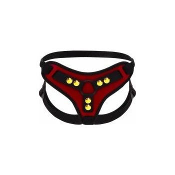 TABOOM Black Strapon Harness on Adjustable Harness